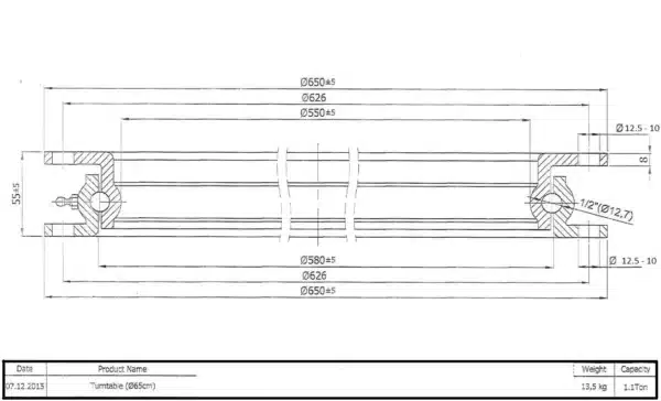 Couronne standard - Pièces détachées pour mini-pelle