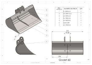 Godet 60 - PH1000