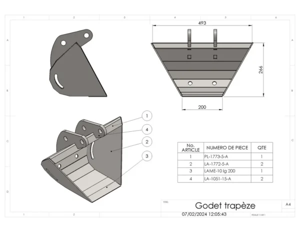 godet trapeze 2